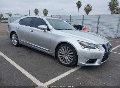 2013 LEXUS LS 460 Silver  Gasoline JTHBL5EF6D5114974 photo #1