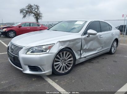 2013 LEXUS LS 460 Silver  Gasoline JTHBL5EF6D5114974 photo #3