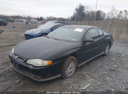 2000 CHEVROLET MONTE CARLO LS Black  Gasoline 2G1WW12E9Y9202384 photo #3