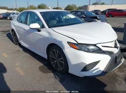 2019 TOYOTA CAMRY SE White  Gasoline 4T1B11HK8KU180109 photo #1