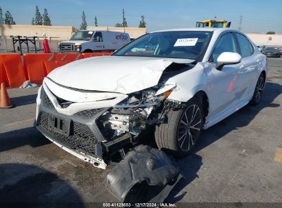 2019 TOYOTA CAMRY SE White  Gasoline 4T1B11HK8KU180109 photo #3