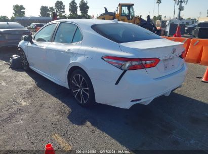 2019 TOYOTA CAMRY SE White  Gasoline 4T1B11HK8KU180109 photo #4