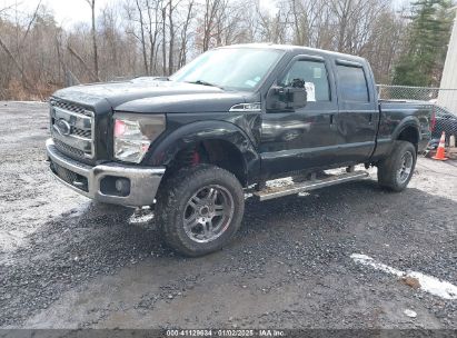 2012 FORD F-350 LARIAT Black  Diesel 1FT8W3BT9CEA86099 photo #3