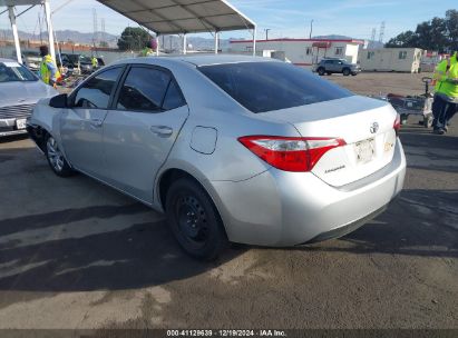 2016 TOYOTA COROLLA LE Silver  Gasoline 5YFBURHE0GP504579 photo #4