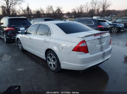 2011 FORD FUSION SE White  Gasoline 3FAHP0HA1BR113010 photo #4