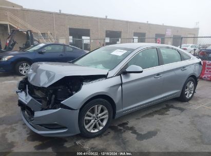 2016 HYUNDAI SONATA SE White  Gasoline 5NPE24AF7GH267806 photo #3