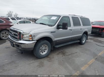 2002 FORD EXCURSION XLT Tan  Gasoline 1FMNU41S62EC84334 photo #3