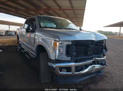 2017 FORD F-250 LARIAT White  Diesel 1FT7W2BT1HED69349 photo #1