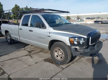 2007 DODGE RAM 1500 SLT Silver  Gasoline 1D7HA18237J554011 photo #1