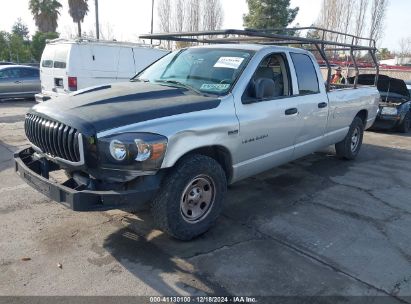 2007 DODGE RAM 1500 SLT Silver  Gasoline 1D7HA18237J554011 photo #3