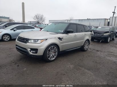 2015 LAND ROVER RANGE ROVER SPORT 5.0L V8 SUPERCHARGED Gold  Flexible Fuel SALWR2TF2FA600641 photo #3