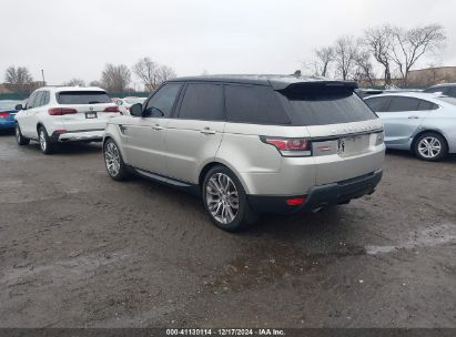 2015 LAND ROVER RANGE ROVER SPORT 5.0L V8 SUPERCHARGED Gold  Flexible Fuel SALWR2TF2FA600641 photo #4