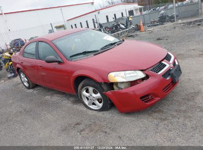 2005 DODGE STRATUS SXT Burgundy  Gasoline 1B3EL46X25N527977 photo #1