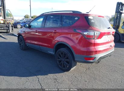 2017 FORD ESCAPE TITANIUM Red  Gasoline 1FMCU0JD5HUA94654 photo #4