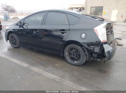 2012 TOYOTA PRIUS THREE Black  Hybrid JTDKN3DU6C5440403 photo #4