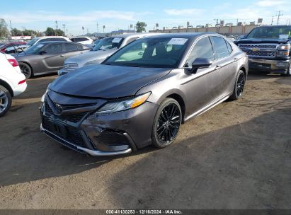 2022 TOYOTA CAMRY XSE Gray  gas 4T1K61AKXNU017882 photo #3