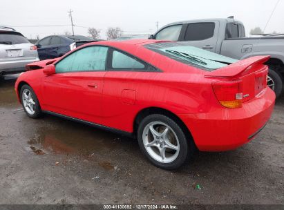 2000 TOYOTA CELICA GTS Red  Gasoline JTDDY32T8Y0034279 photo #4