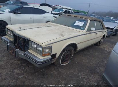 1984 CADILLAC SEVILLE White  Gasoline 1G6AS6980EE803169 photo #3