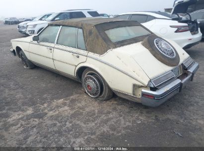 1984 CADILLAC SEVILLE White  Gasoline 1G6AS6980EE803169 photo #4