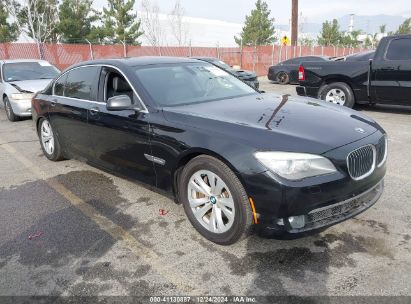 2011 BMW 740LI Black  Gasoline WBAKB4C5XBC392551 photo #1