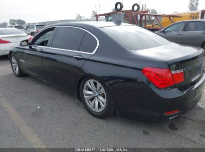 2011 BMW 740LI Black  Gasoline WBAKB4C5XBC392551 photo #4