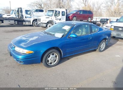 2000 OLDSMOBILE ALERO GL2 Blue  Gasoline 1G3NL12T1YC420077 photo #3