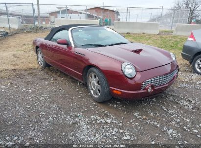 2004 FORD THUNDERBIRD Burgundy  Gasoline 1FAHP60A64Y100871 photo #1