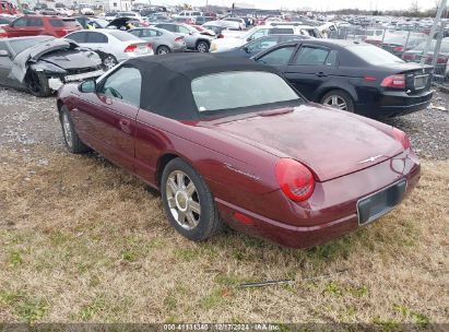 2004 FORD THUNDERBIRD Burgundy  Gasoline 1FAHP60A64Y100871 photo #4