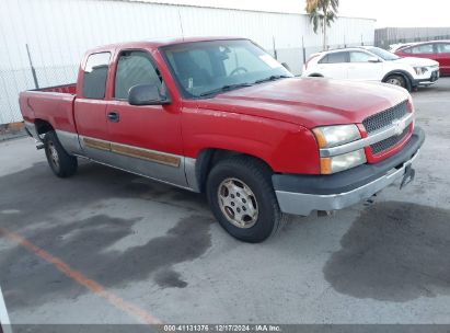 2003 CHEVROLET SILVERADO 1500 LS Red  Gasoline 2GCEC19T831192356 photo #1