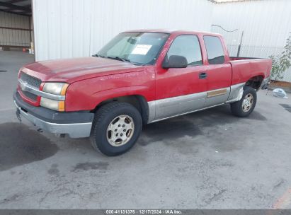 2003 CHEVROLET SILVERADO 1500 LS Red  Gasoline 2GCEC19T831192356 photo #3