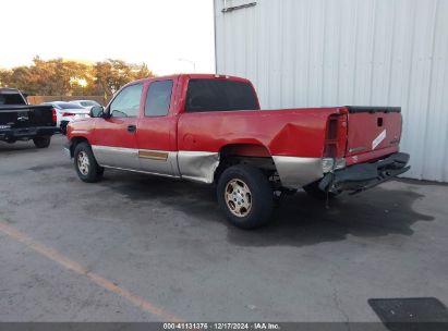 2003 CHEVROLET SILVERADO 1500 LS Red  Gasoline 2GCEC19T831192356 photo #4