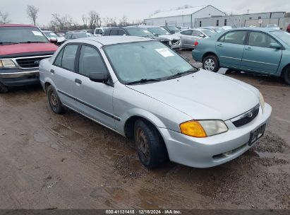 2000 MAZDA PROTEGE DX/LX Silver  Gasoline JM1BJ2227YO296243 photo #1