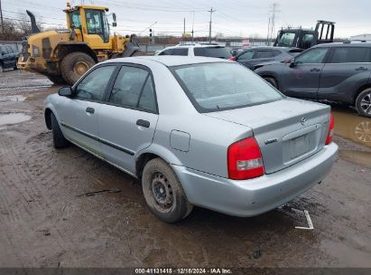 2000 MAZDA PROTEGE DX/LX Silver  Gasoline JM1BJ2227YO296243 photo #4