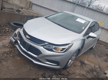 2018 CHEVROLET CRUZE LT AUTO Silver  Gasoline 1G1BE5SM2J7237257 photo #3