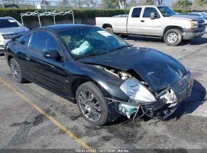 2000 MITSUBISHI ECLIPSE GT Black  Gasoline 4A3AC54L9YE175095 photo #1