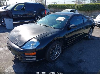 2000 MITSUBISHI ECLIPSE GT Black  Gasoline 4A3AC54L9YE175095 photo #3