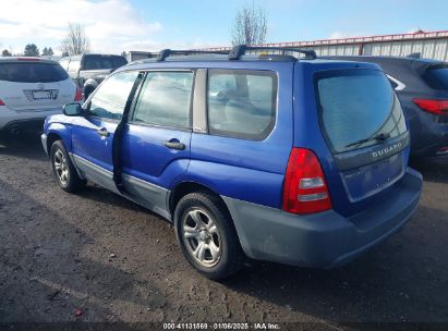 2003 SUBARU FORESTER X Blue  Gasoline JF1SG63623H710018 photo #4