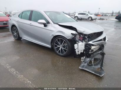 2022 TOYOTA CAMRY SE HYBRID Gray  Hybrid 4T1G31AK1NU580771 photo #1