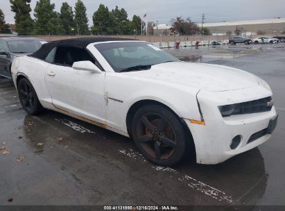 2012 CHEVROLET CAMARO 2LT White  Gasoline 2G1FC3D34C9122659 photo #1