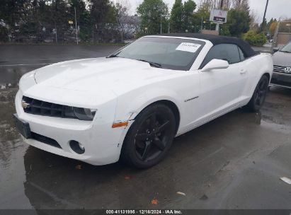 2012 CHEVROLET CAMARO 2LT White  Gasoline 2G1FC3D34C9122659 photo #3