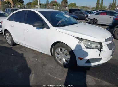 2013 CHEVROLET CRUZE LS AUTO White  gas 1G1PA5SG1D7107647 photo #1