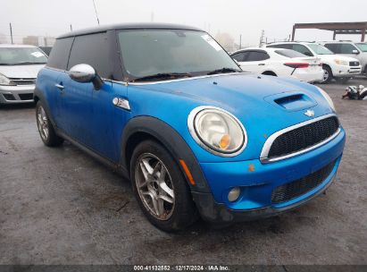 2007 MINI COOPER S Blue  Gasoline WMWMF73557TL86792 photo #1