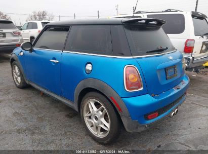 2007 MINI COOPER S Blue  Gasoline WMWMF73557TL86792 photo #4