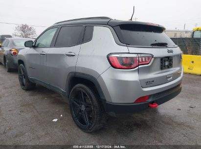 2018 JEEP COMPASS TRAILHAWK 4X4 Gray  Gasoline 3C4NJDDB7JT199204 photo #4