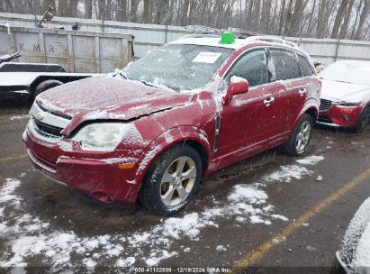 2014 CHEVROLET CAPTIVA SPORT LT Burgundy  Flexible Fuel 3GNAL3EK4ES576592 photo #3