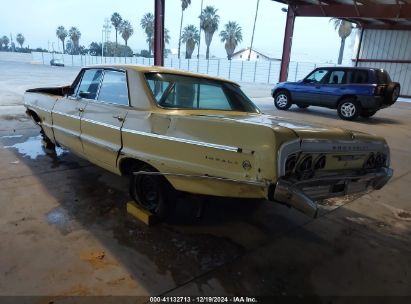 1964 CHEVROLET IMPALA Yellow  Other 41839U125756 photo #4