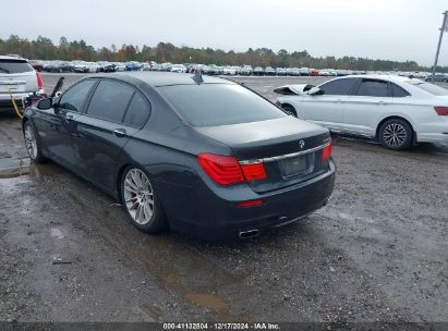 2012 BMW 750LI Black  Gasoline WBAKB8C55CDW84790 photo #4