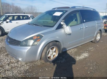 2007 NISSAN QUEST 3.5 SE Silver  Gasoline 5N1BV28U67N136719 photo #3