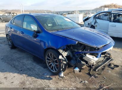 2014 DODGE DART SXT Blue  Gasoline 1C3CDFBBXED861340 photo #1