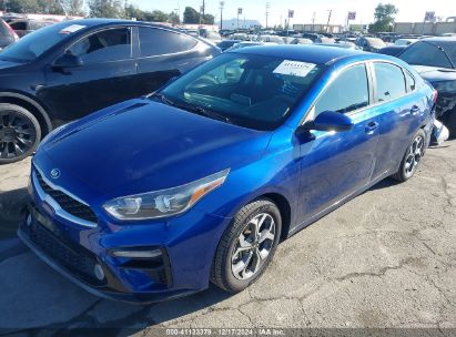 2019 KIA FORTE LXS Blue  Gasoline 3KPF24AD2KE109261 photo #3